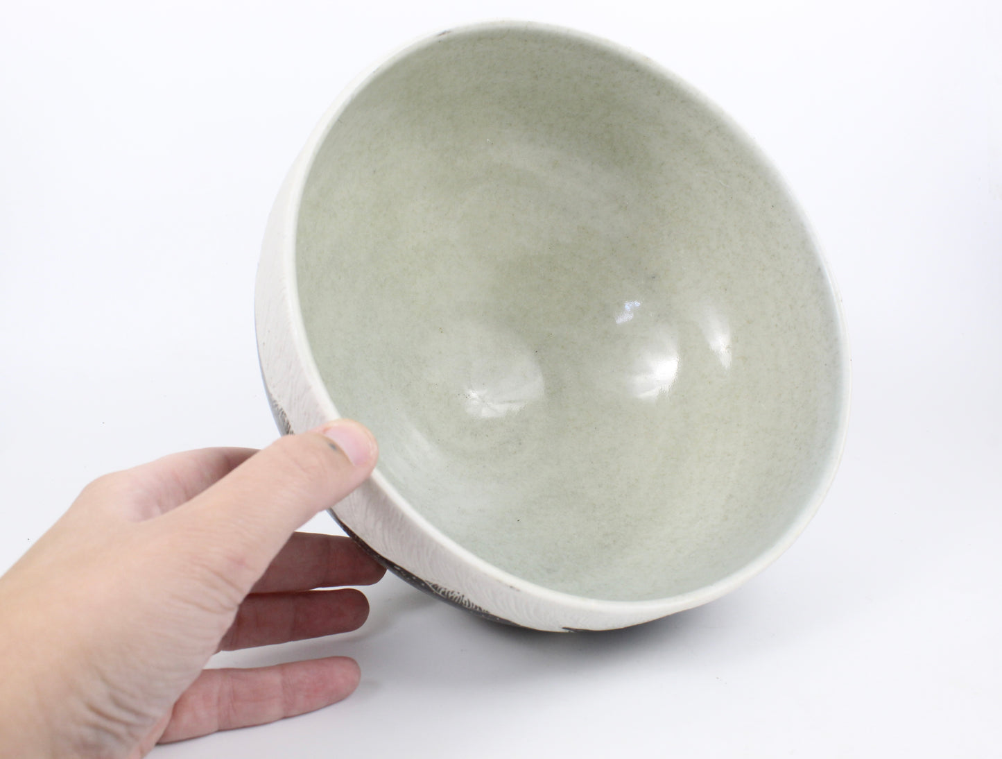 Mushroom serving bowl