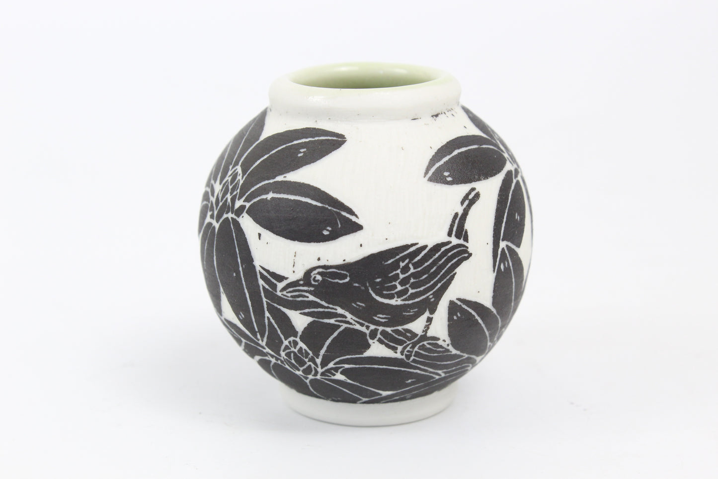 Rhododendron Mini Moon Vase