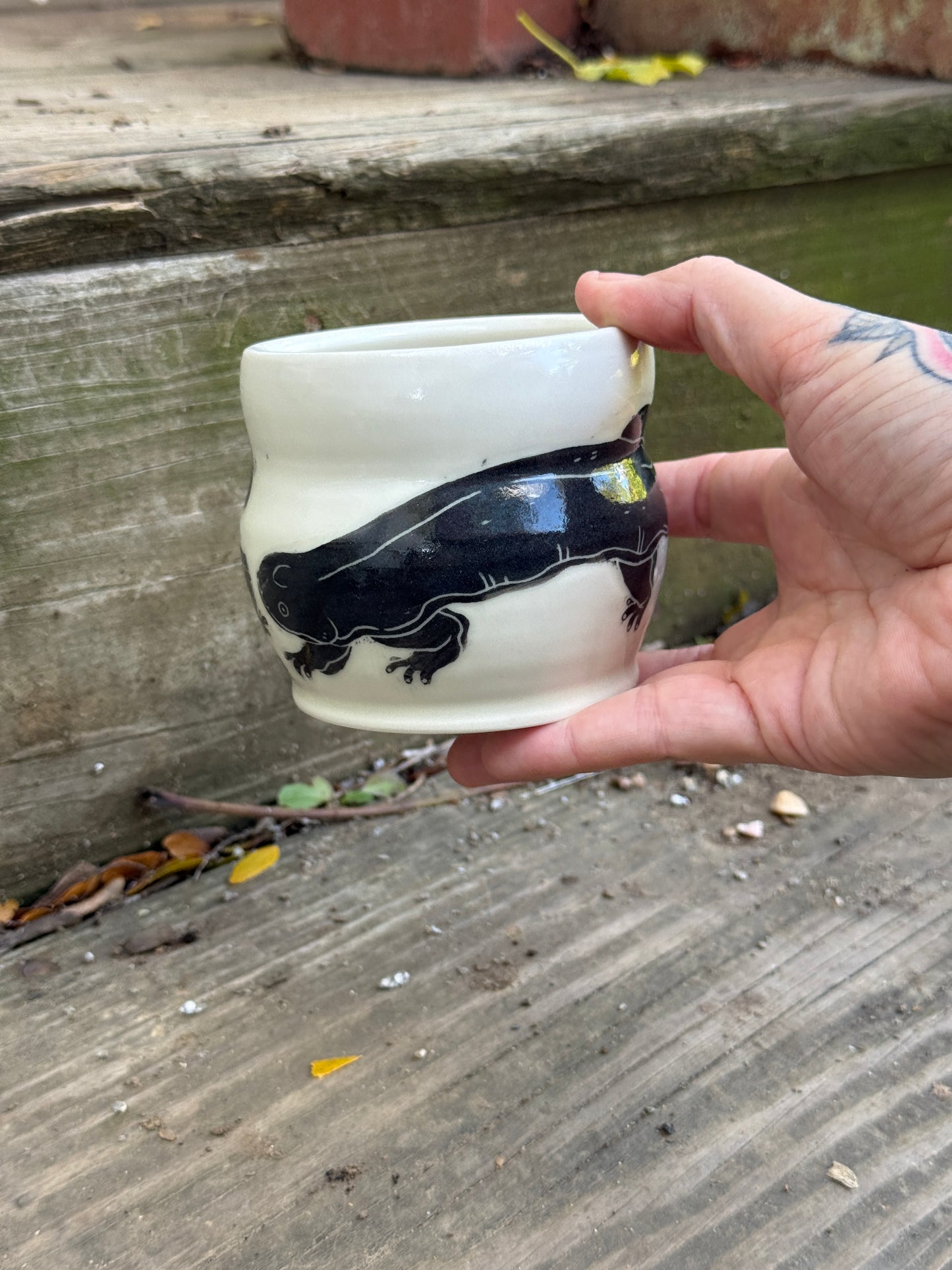 Hellbender mug