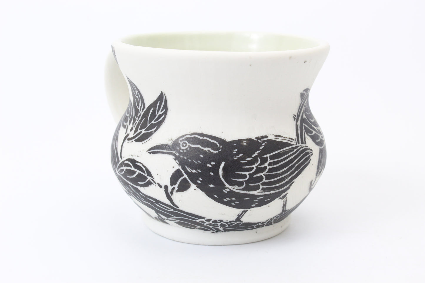Carolina Wren espresso mug