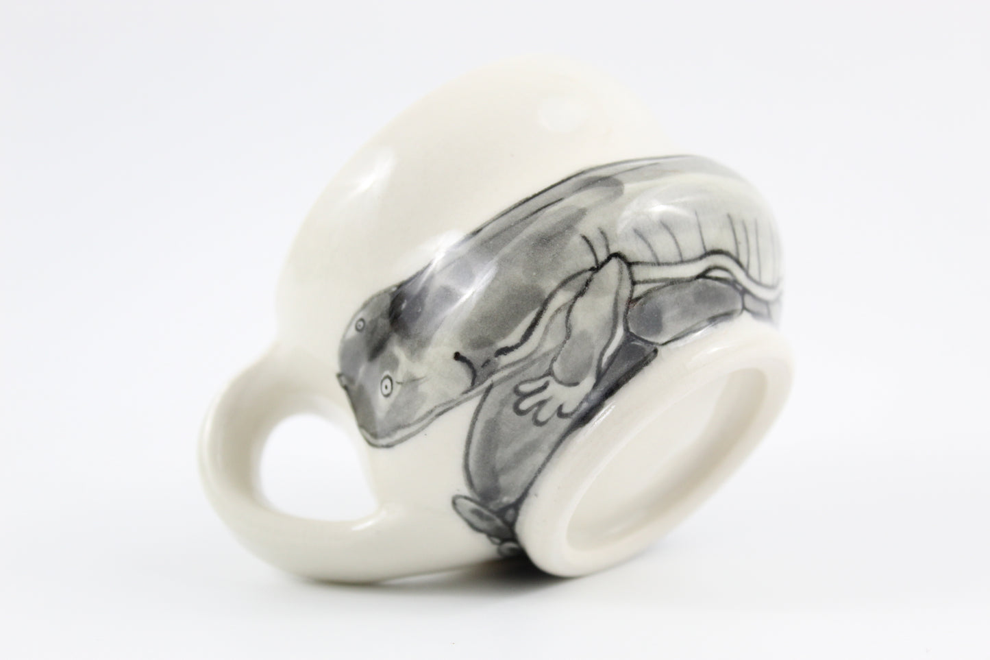 Hellbender espresso mug