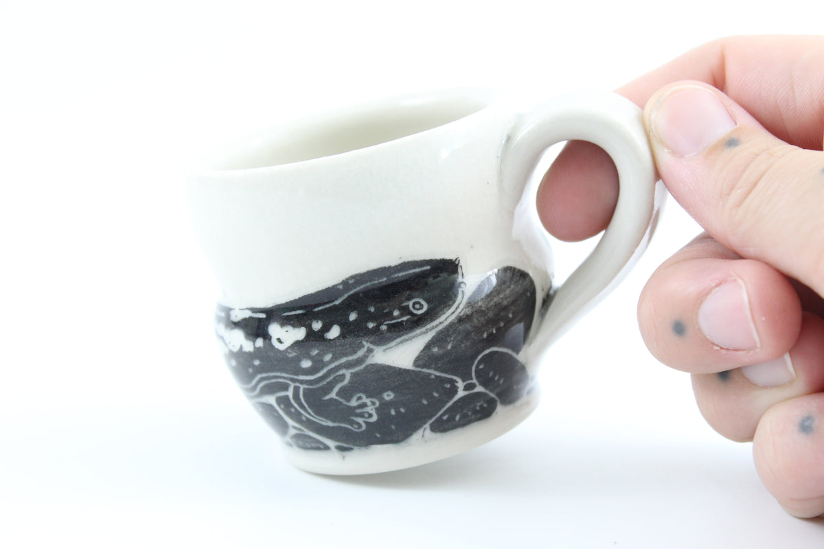 Hellbender espresso mug