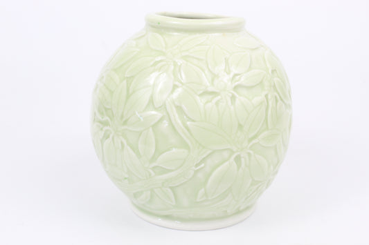 Rhododendron Moon Vase