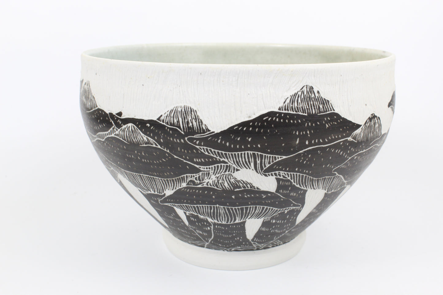 Mushroom serving bowl