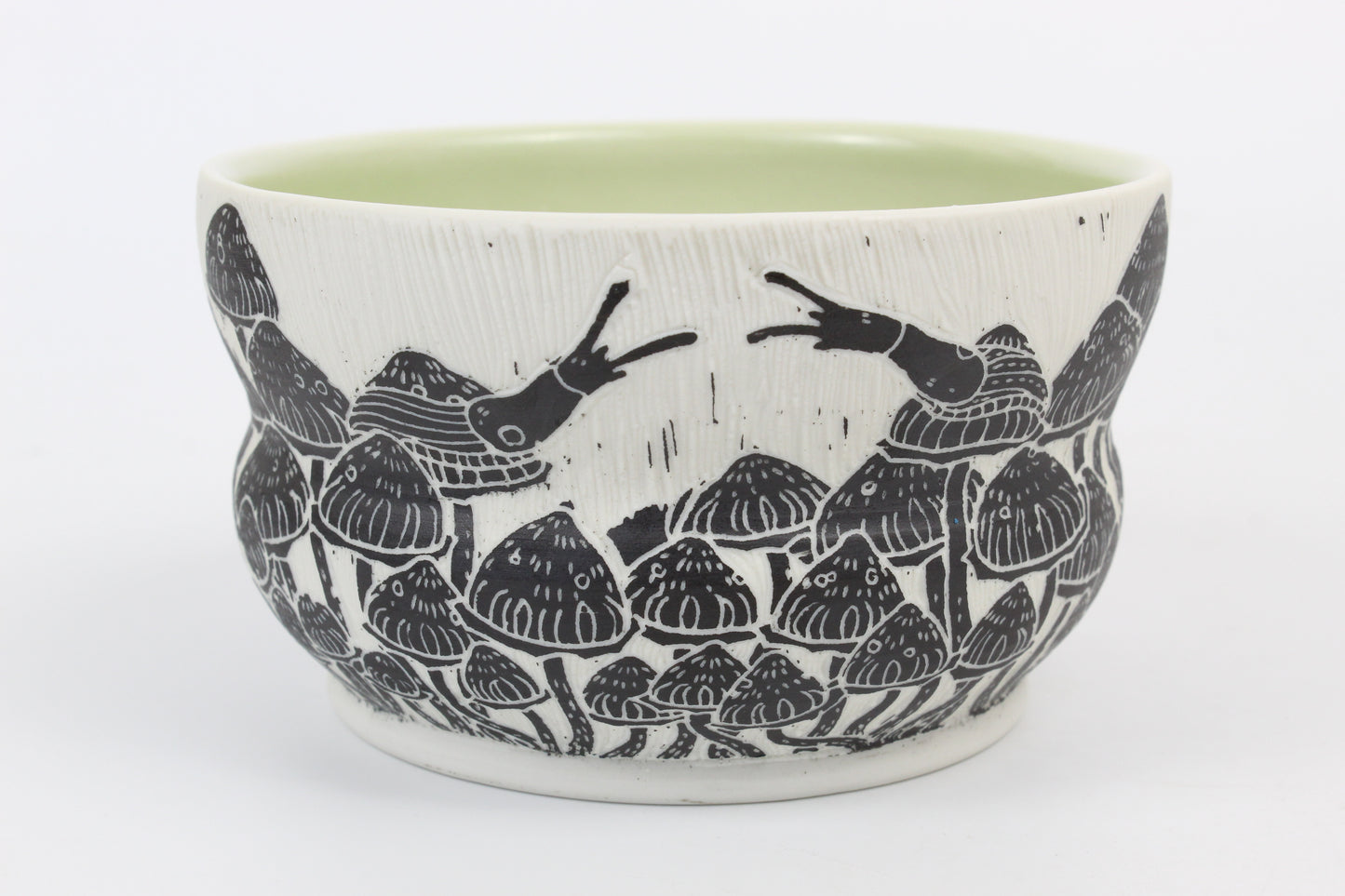 Mushroom forest bowl