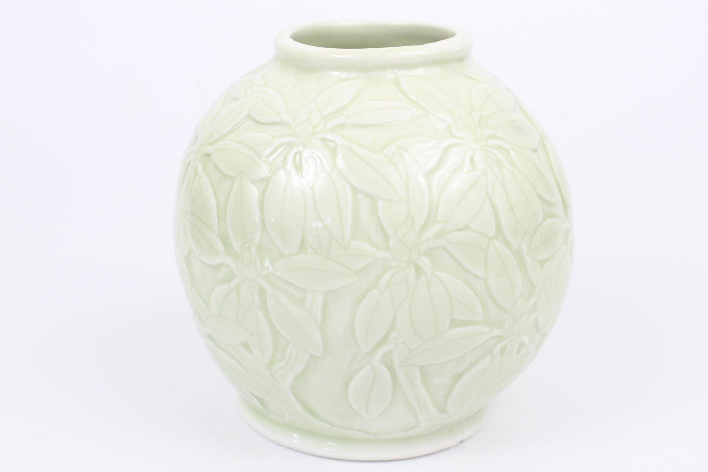 Rhododendron Moon Vase