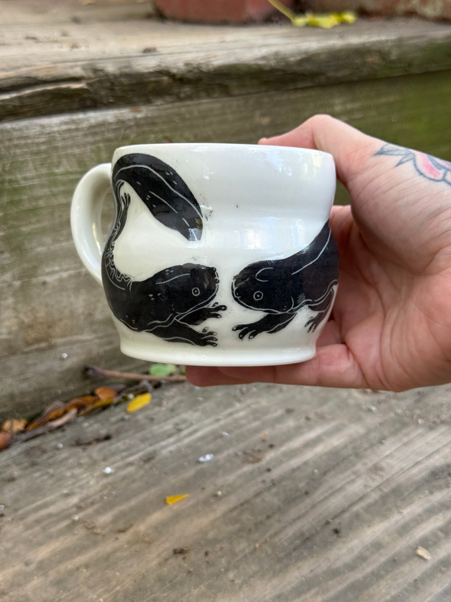 Hellbender mug