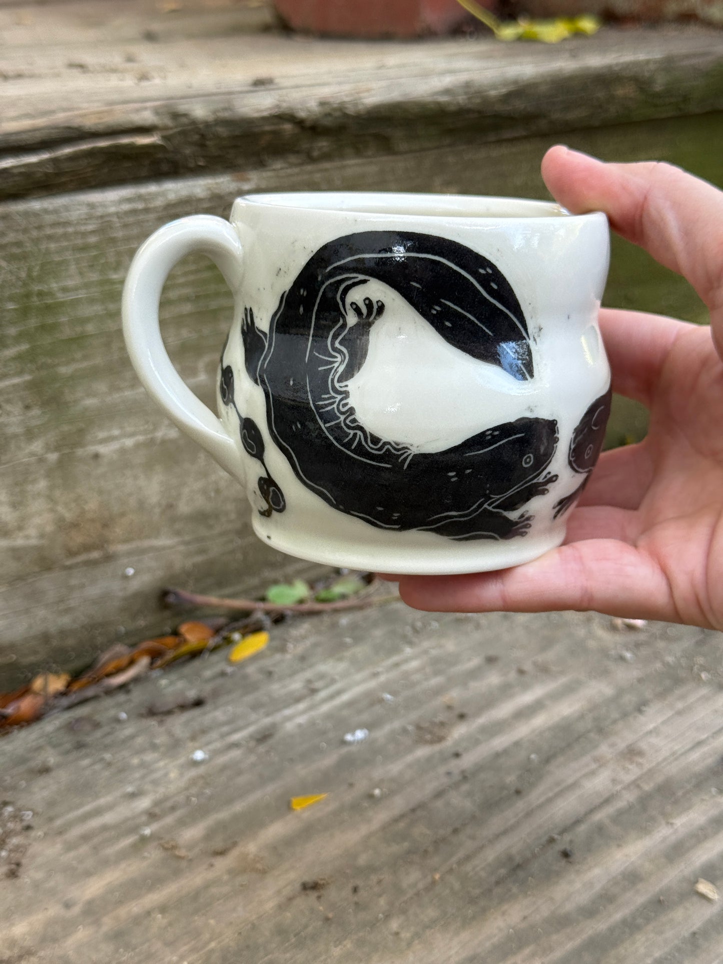 Hellbender mug