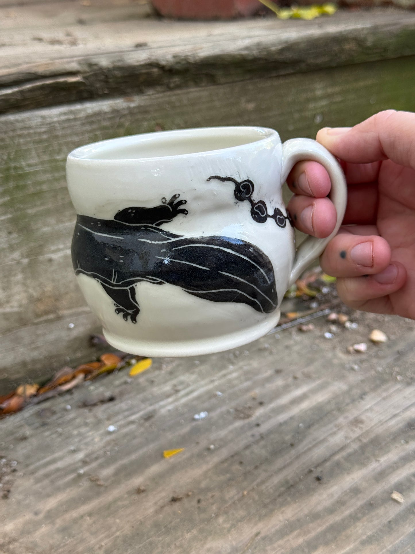 Hellbender mug