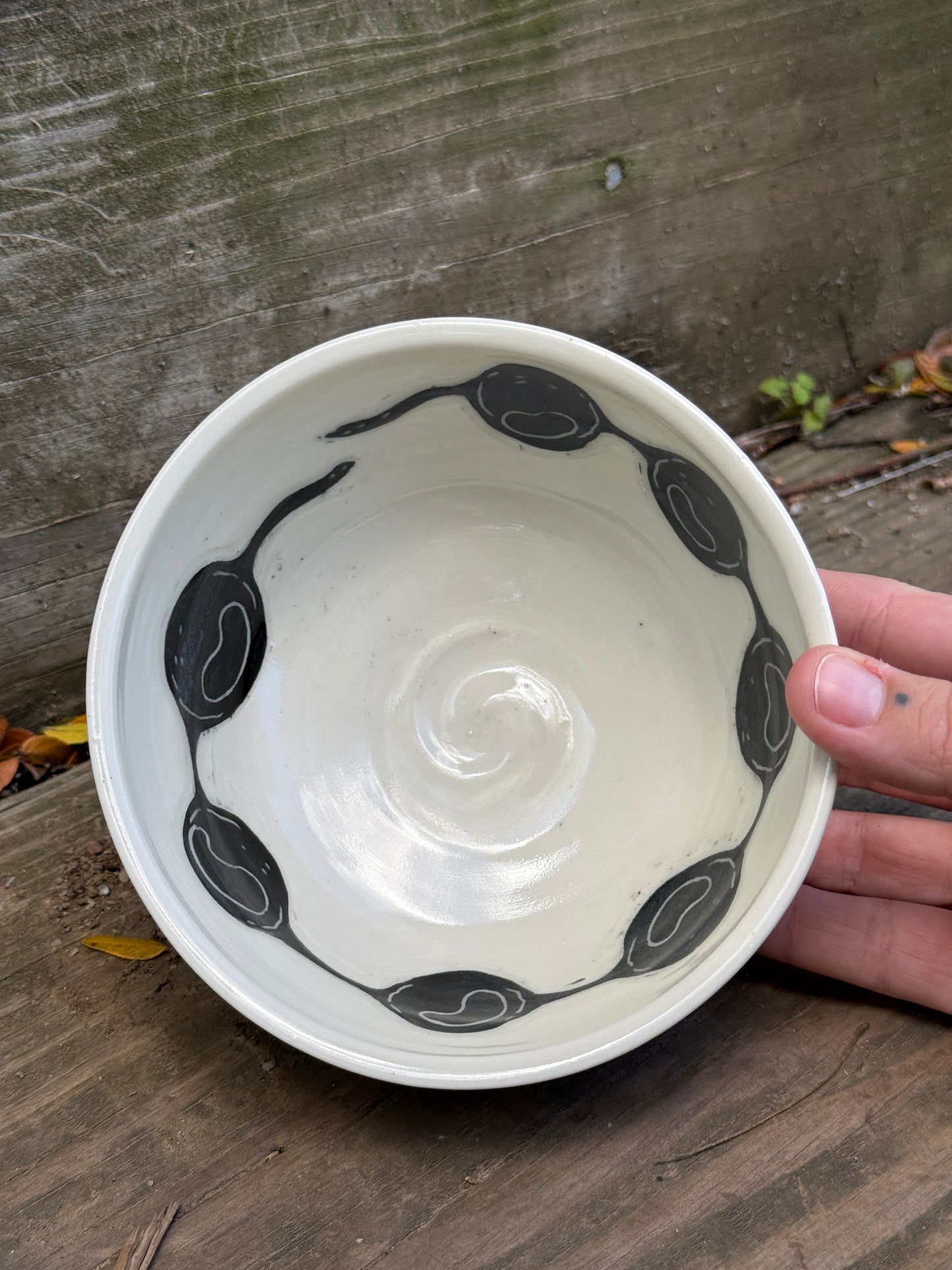 Hellbender soup bowl