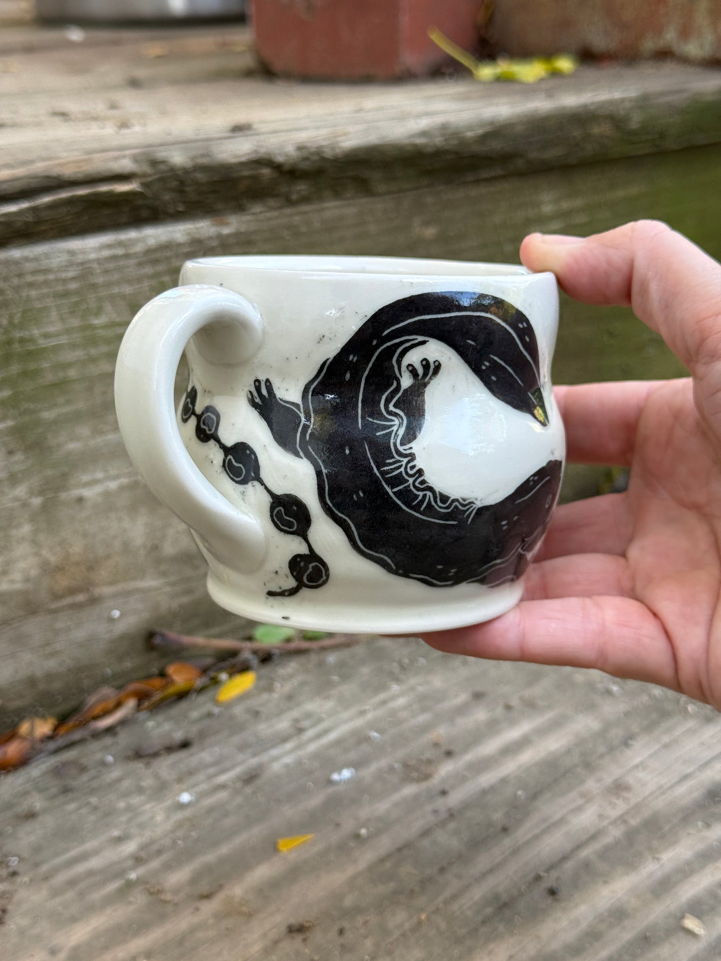 Hellbender mug