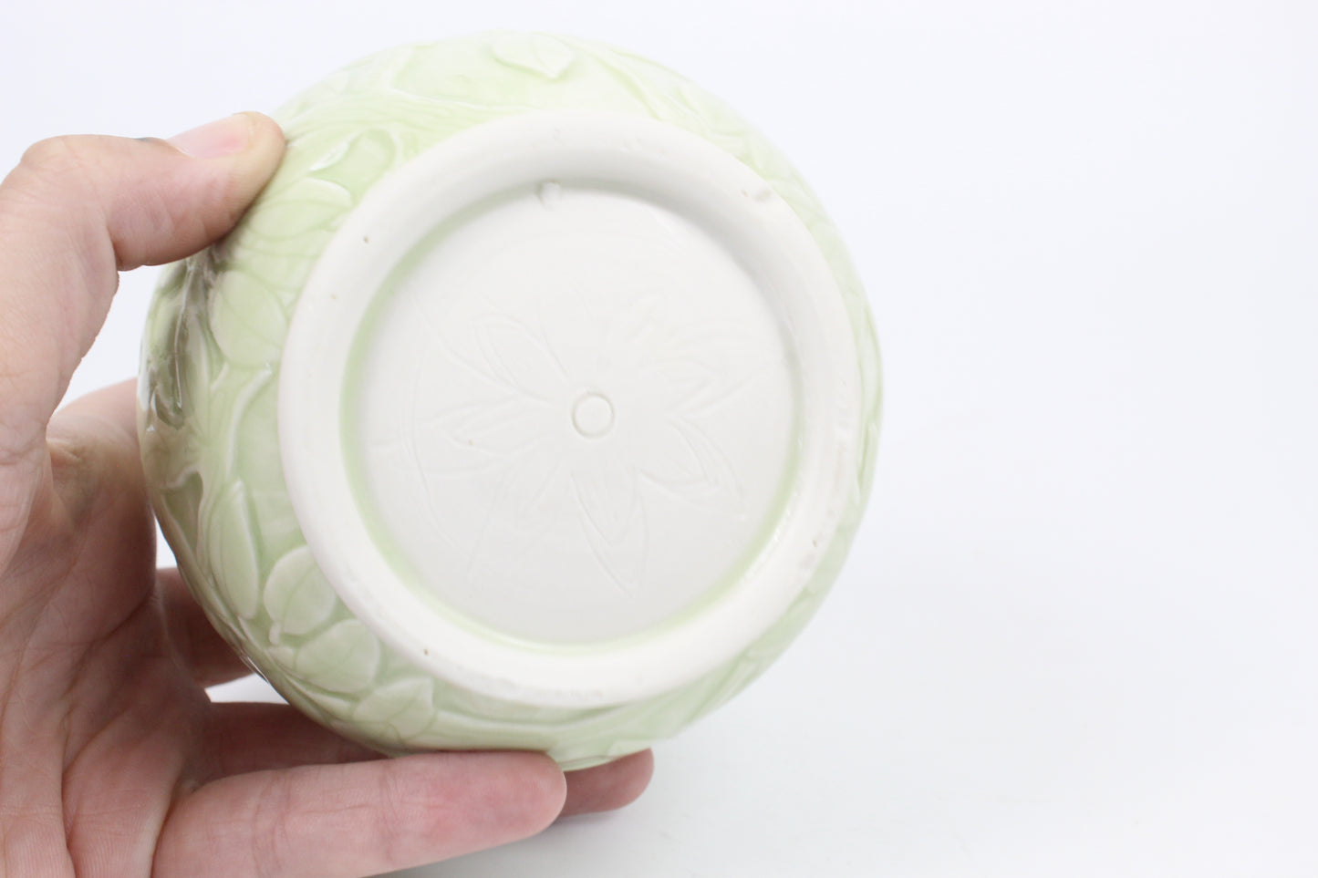 Rhododendron Moon Vase