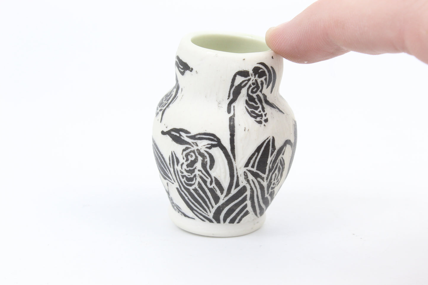 Mini Lady slipper vase