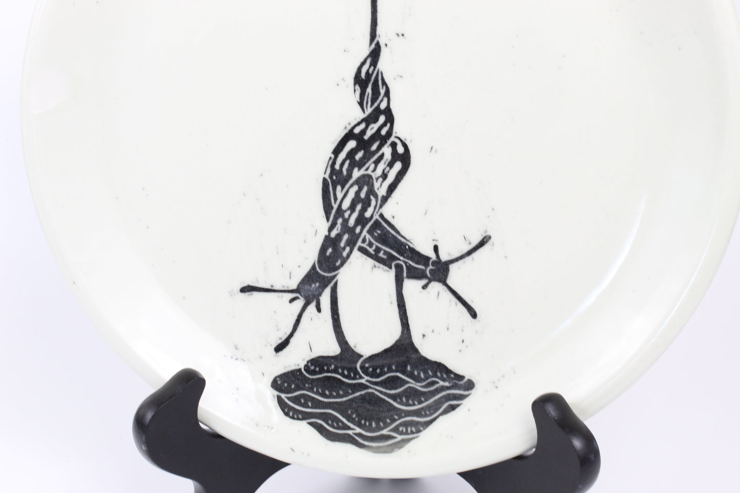 Slug sex dinner plate