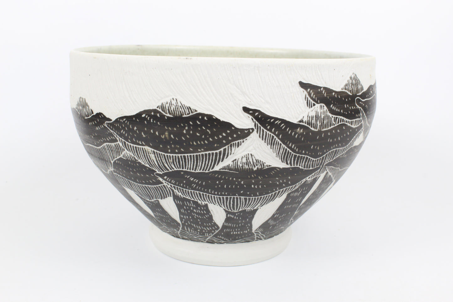 Mushroom serving bowl