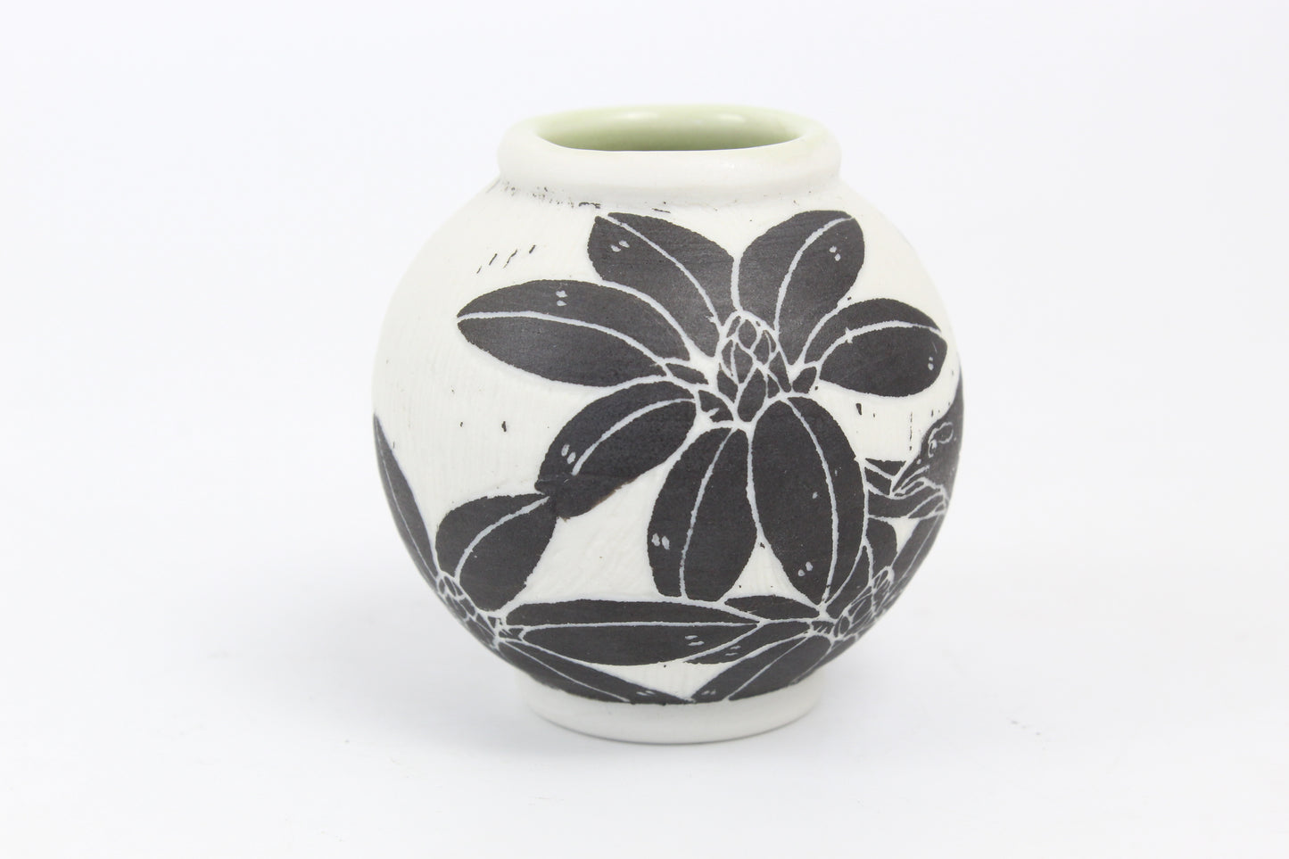 Rhododendron Mini Moon Vase