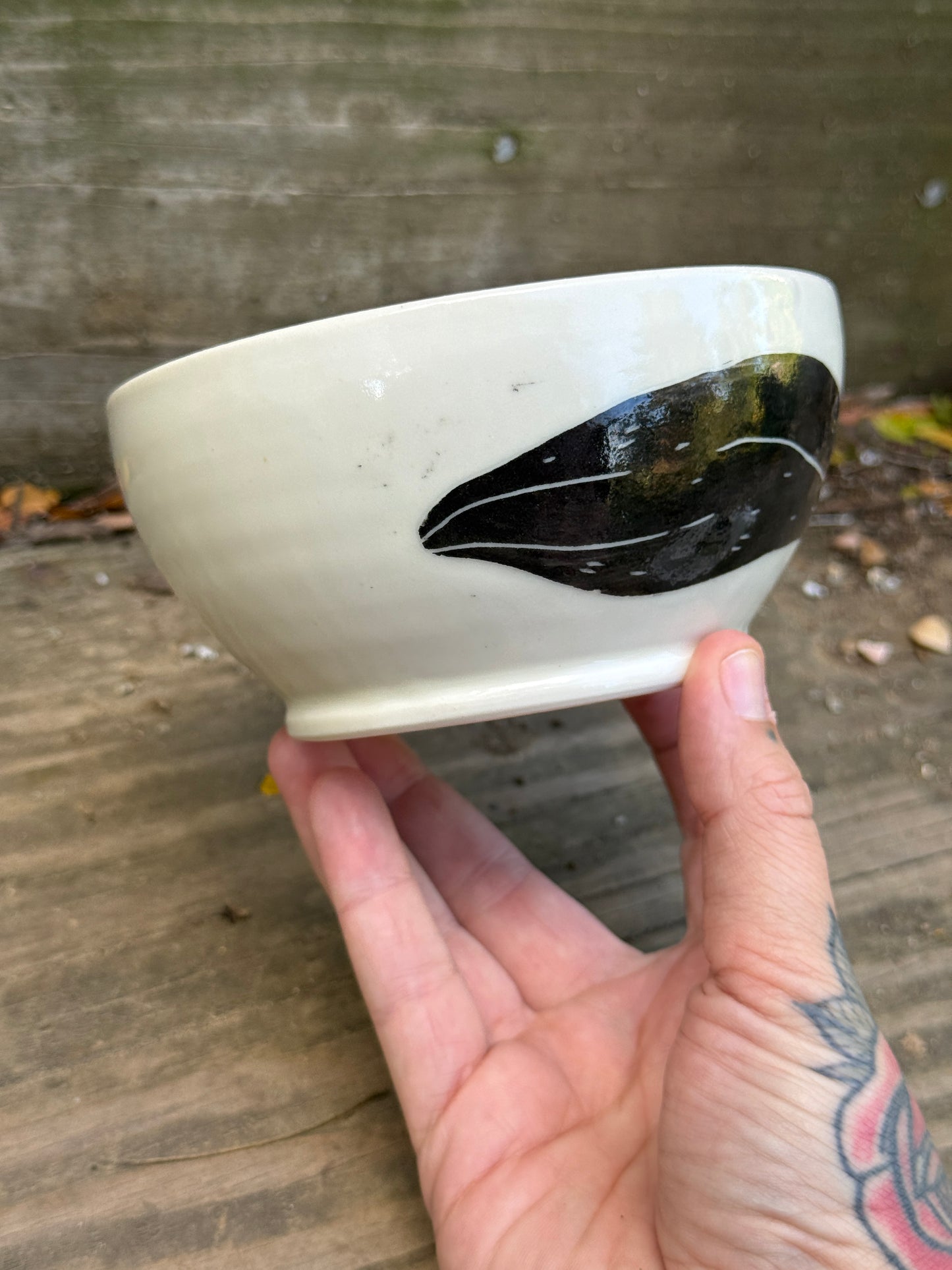 Hellbender soup bowl