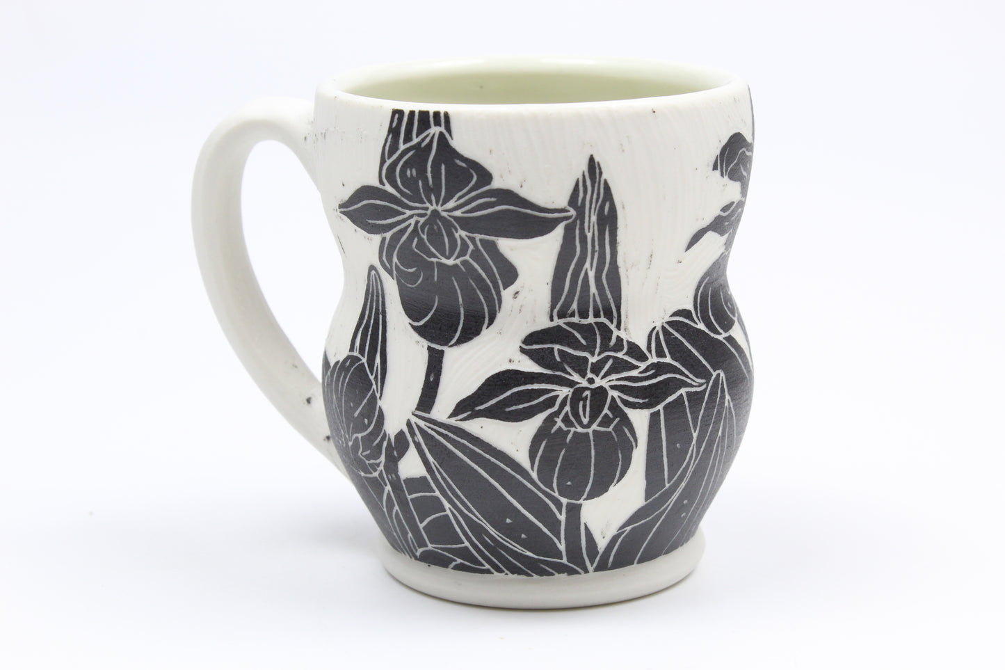 Showy Lady Slipper Espresso Mug