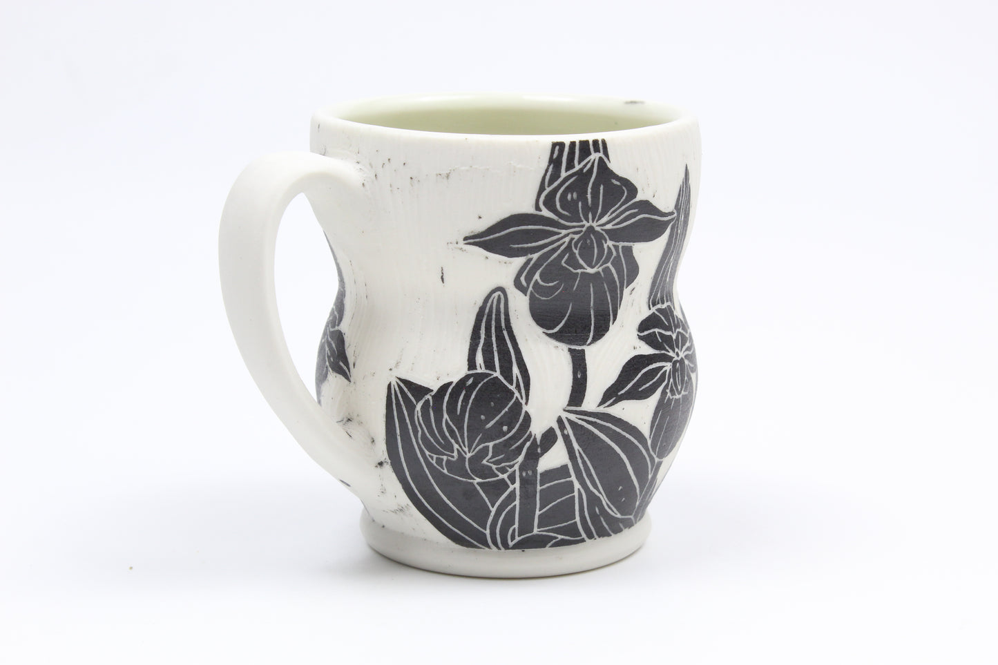 Showy Lady Slipper Espresso Mug