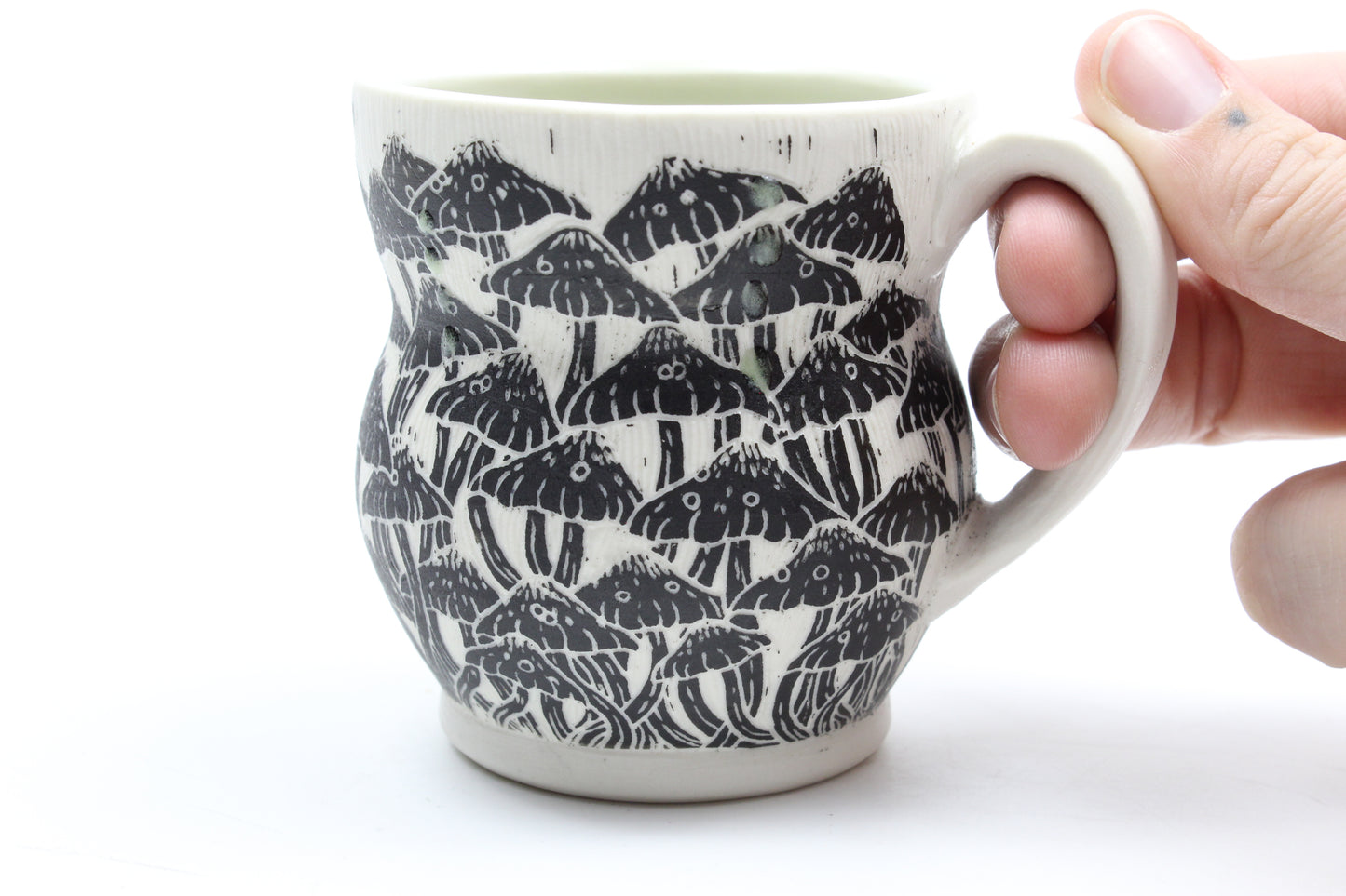 Mushroom forest mug