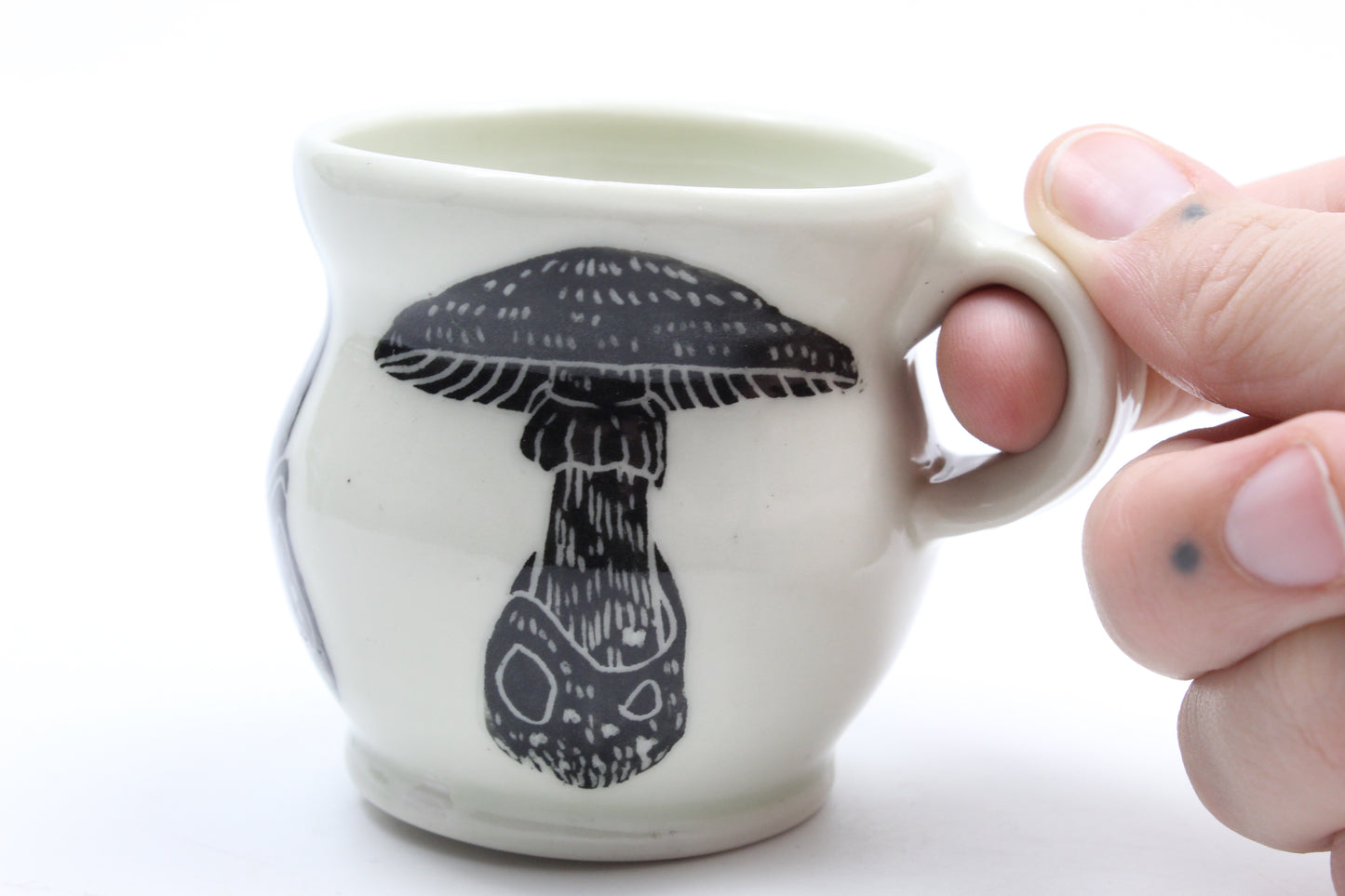 Mushroom espresso mug