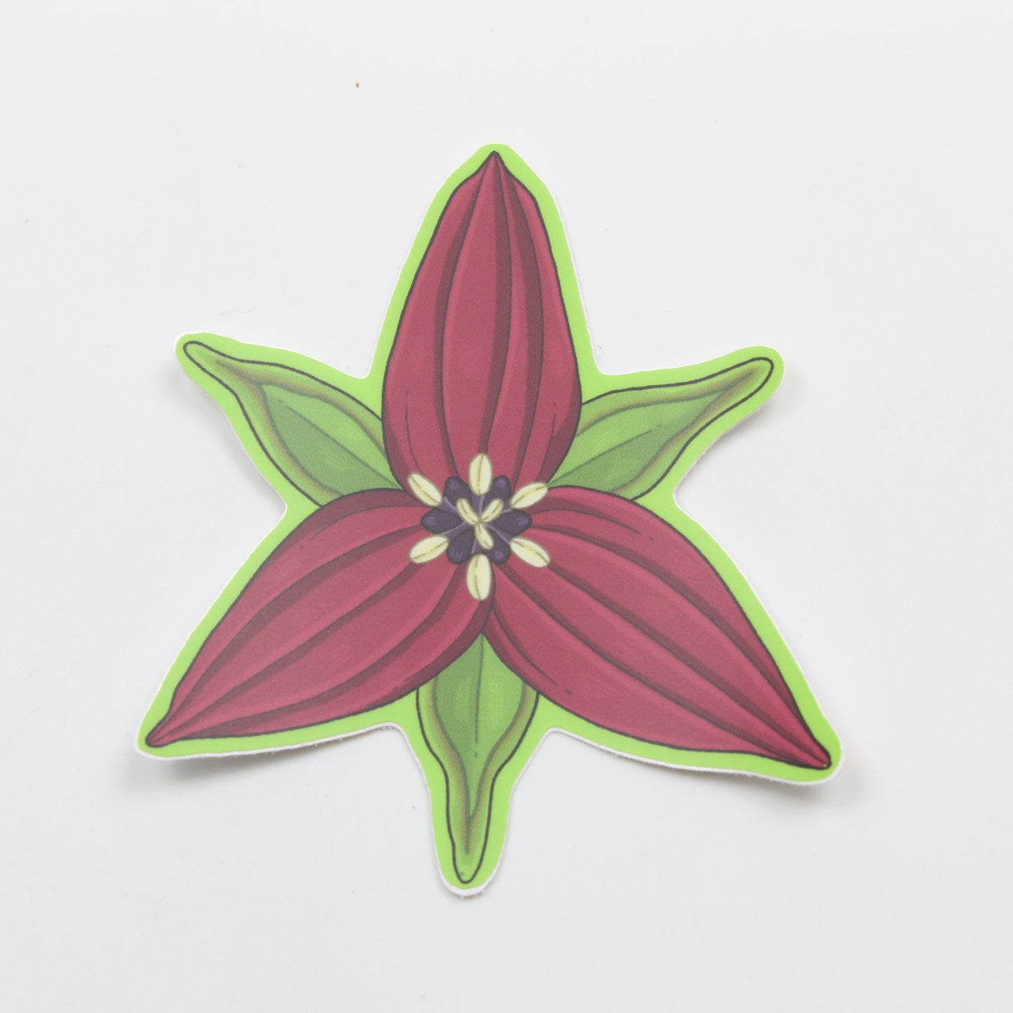 Trillium erectum sticker