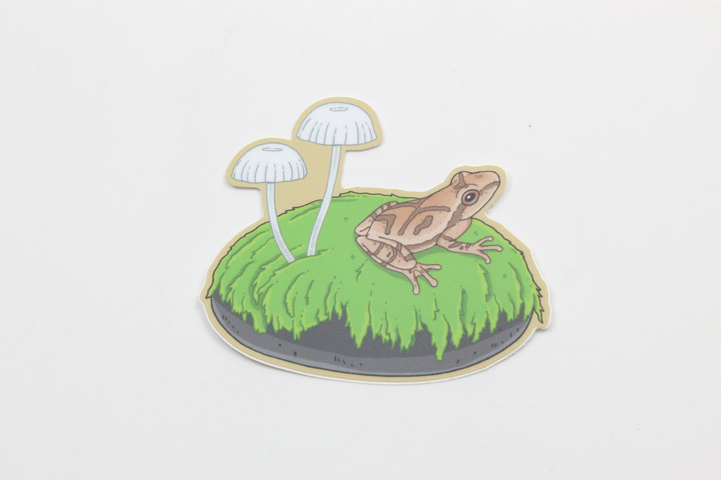 Spring peeper sticker