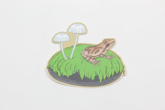 Spring peeper sticker