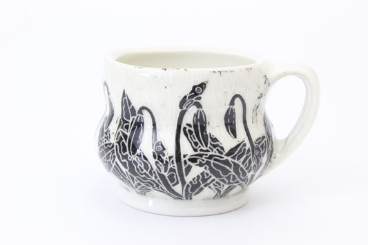 Trout lily espresso mug