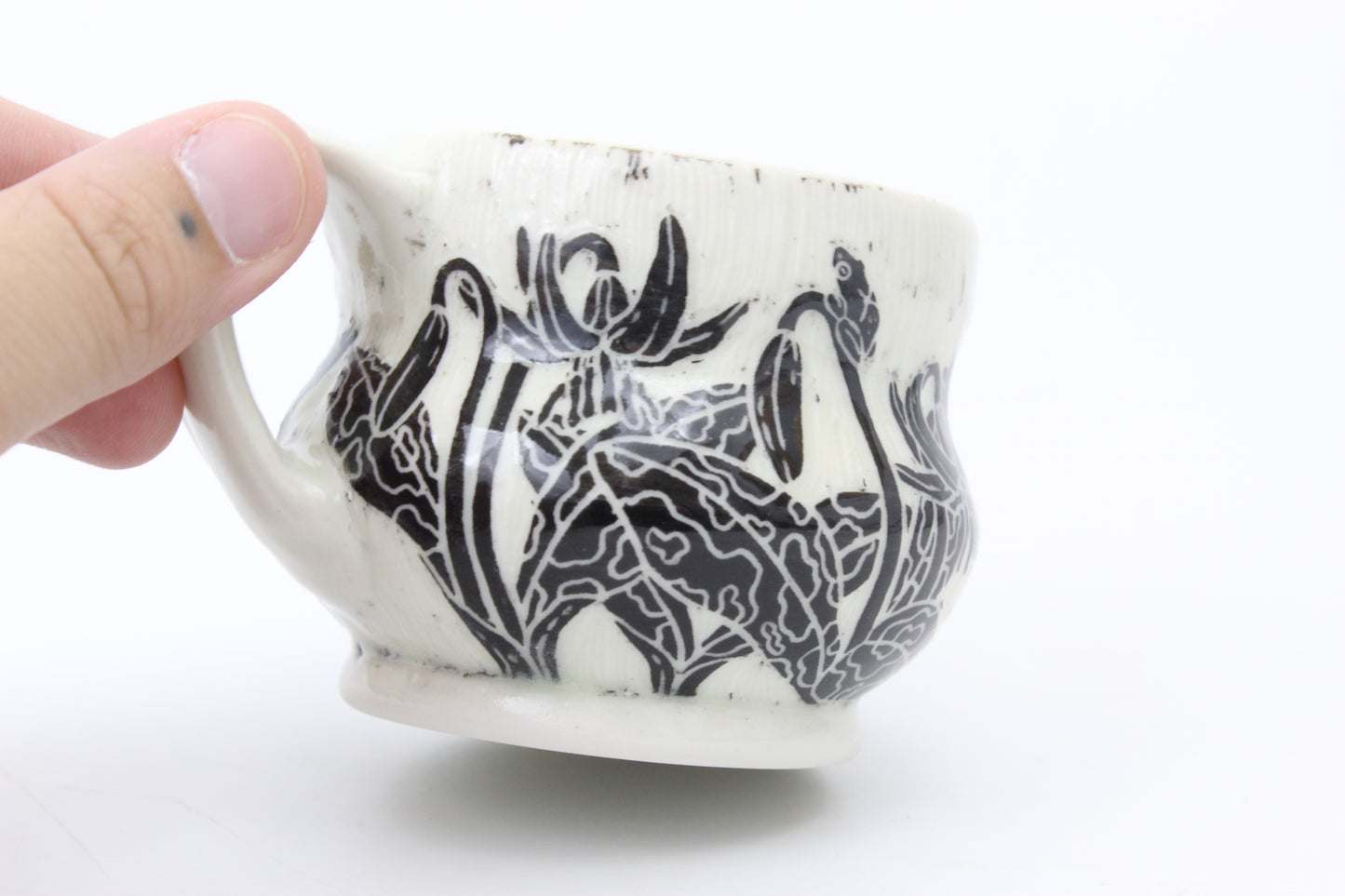 Trout lily espresso mug