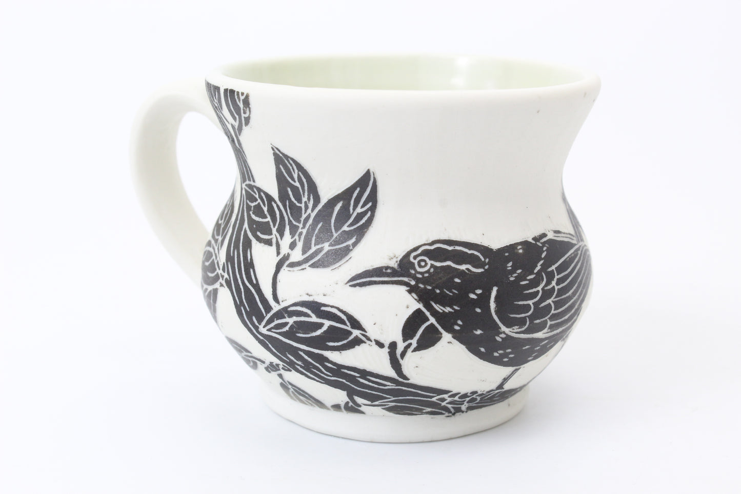 Carolina Wren espresso mug