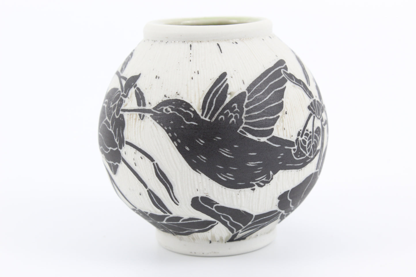 Jewelweed and hummer vase