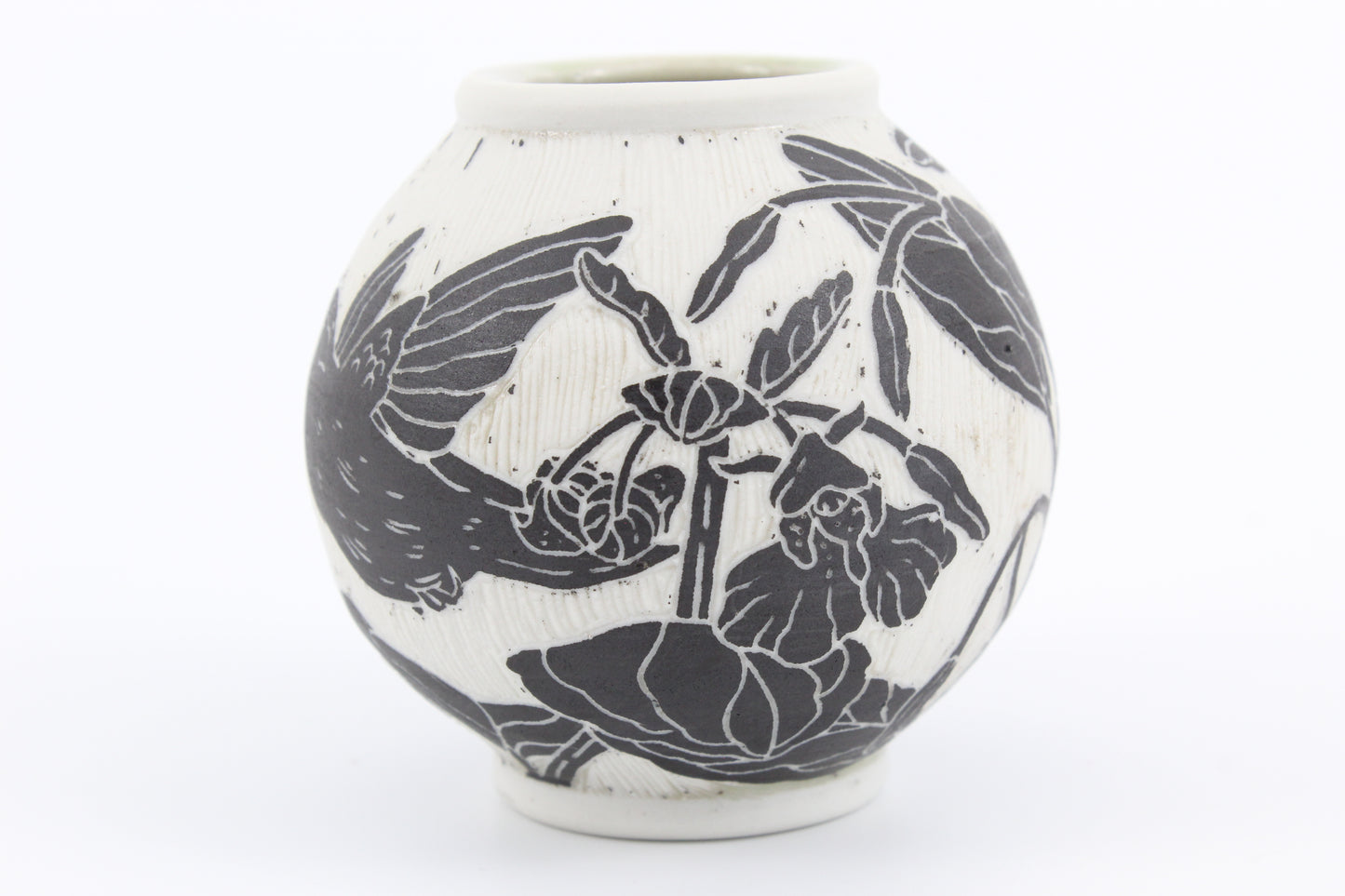 Jewelweed and hummer vase