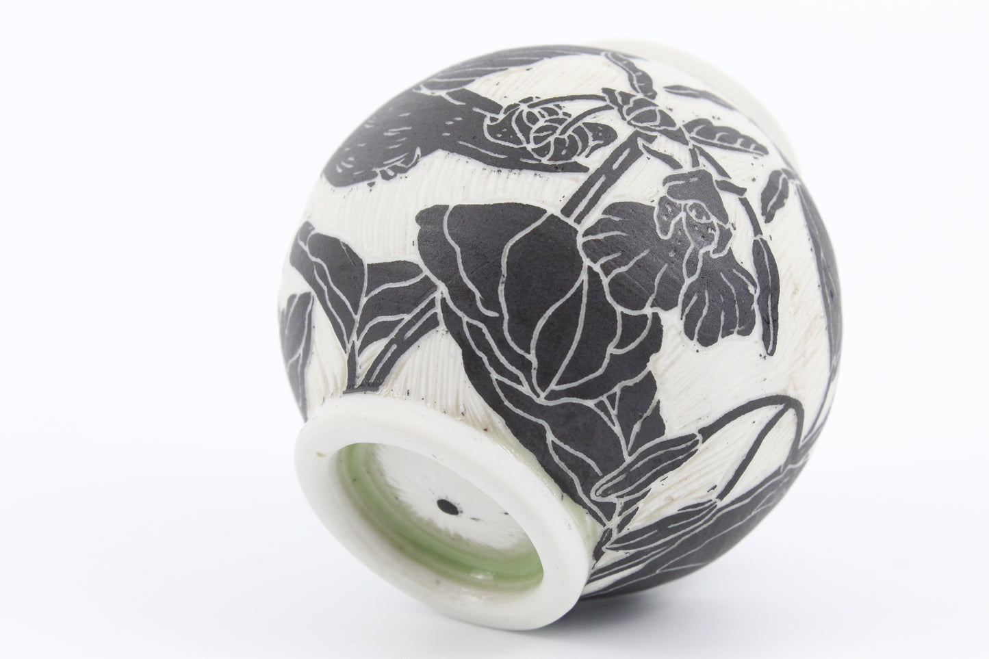 Jewelweed and hummer vase