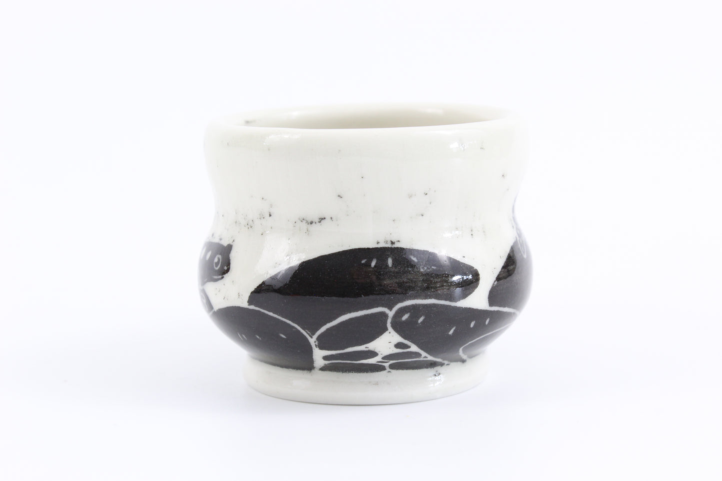 Spotted Salamander espresso mug