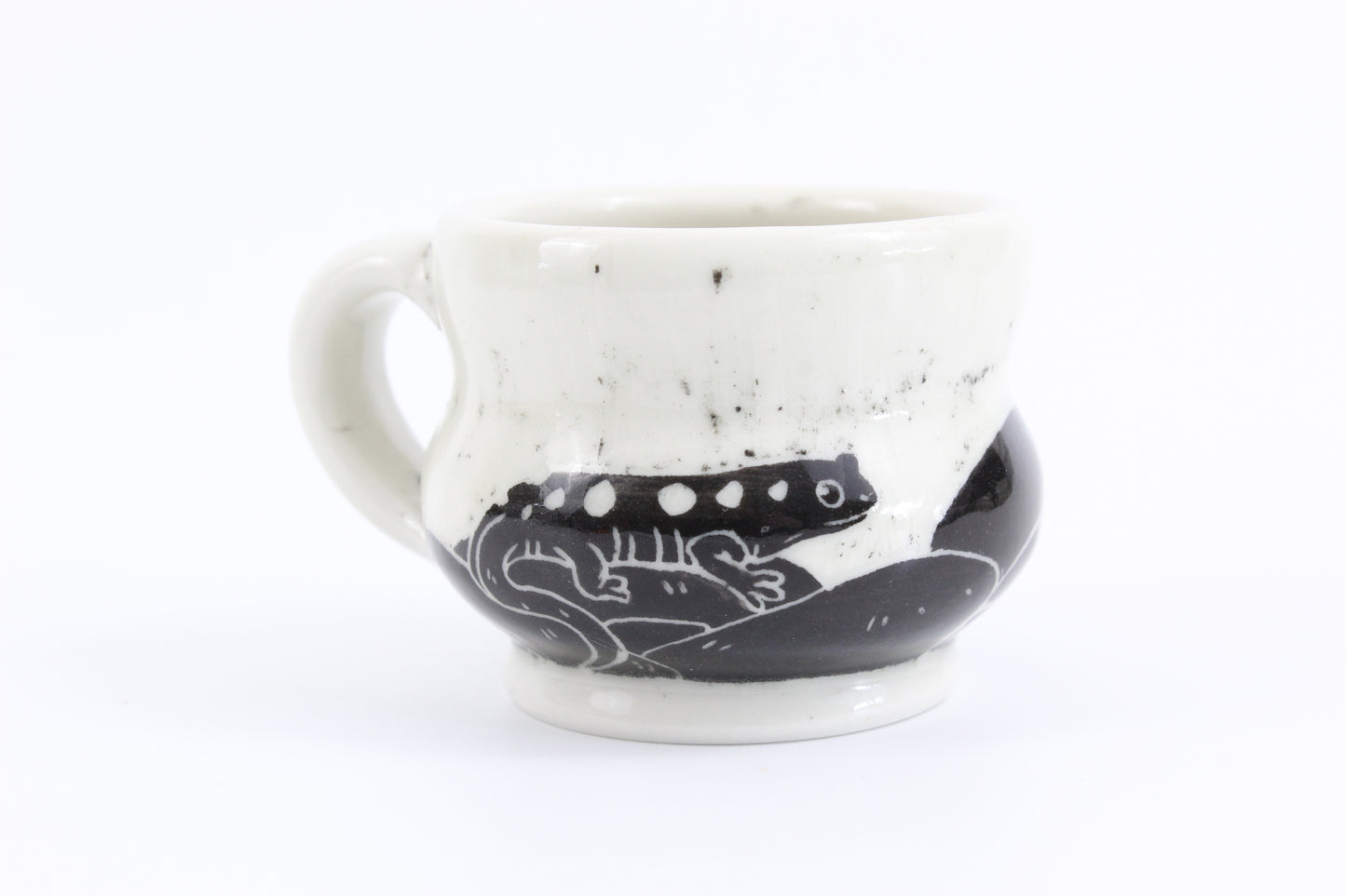 Spotted Salamander espresso mug