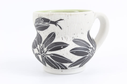 Rhododendron espresso mug