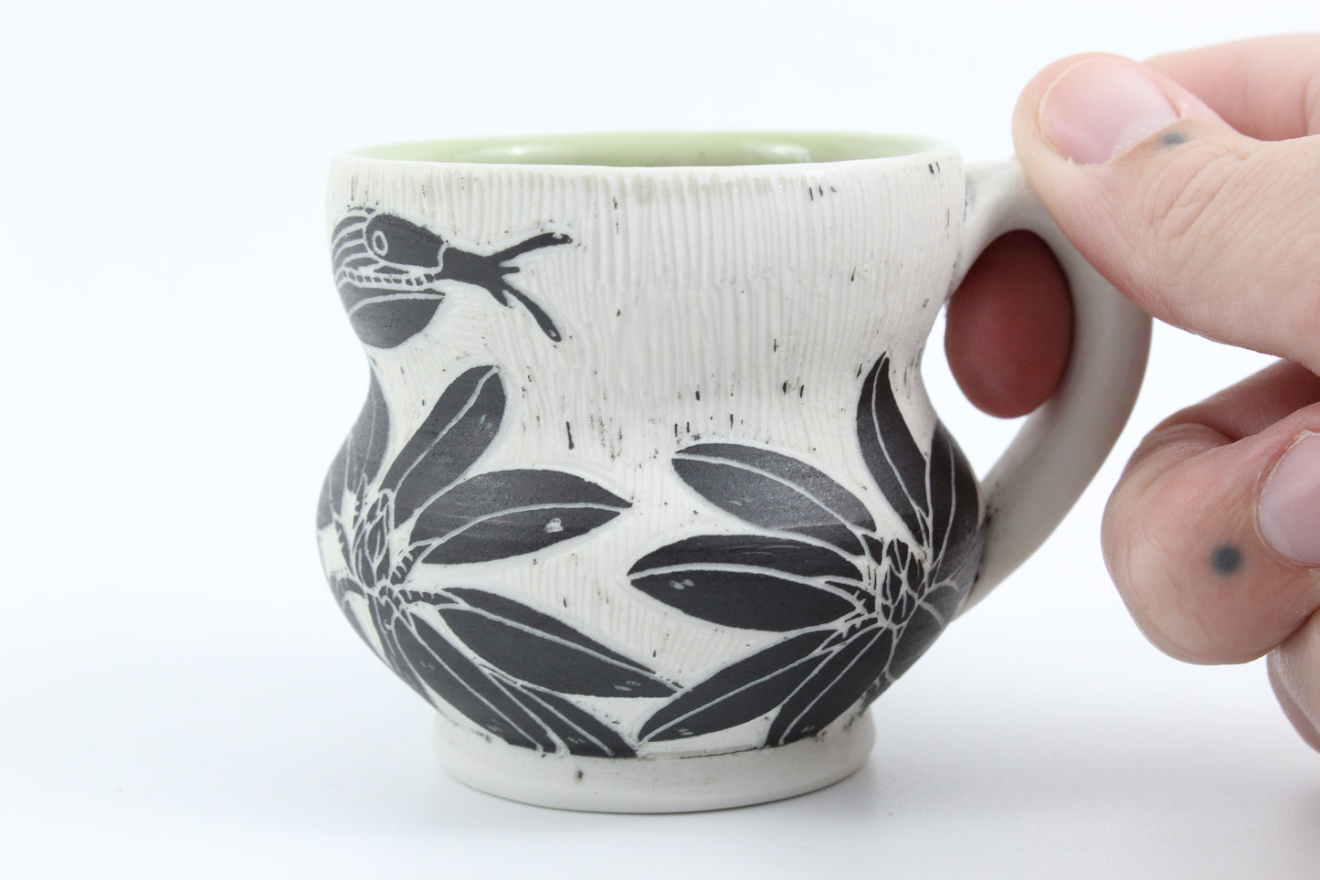 Rhododendron espresso mug