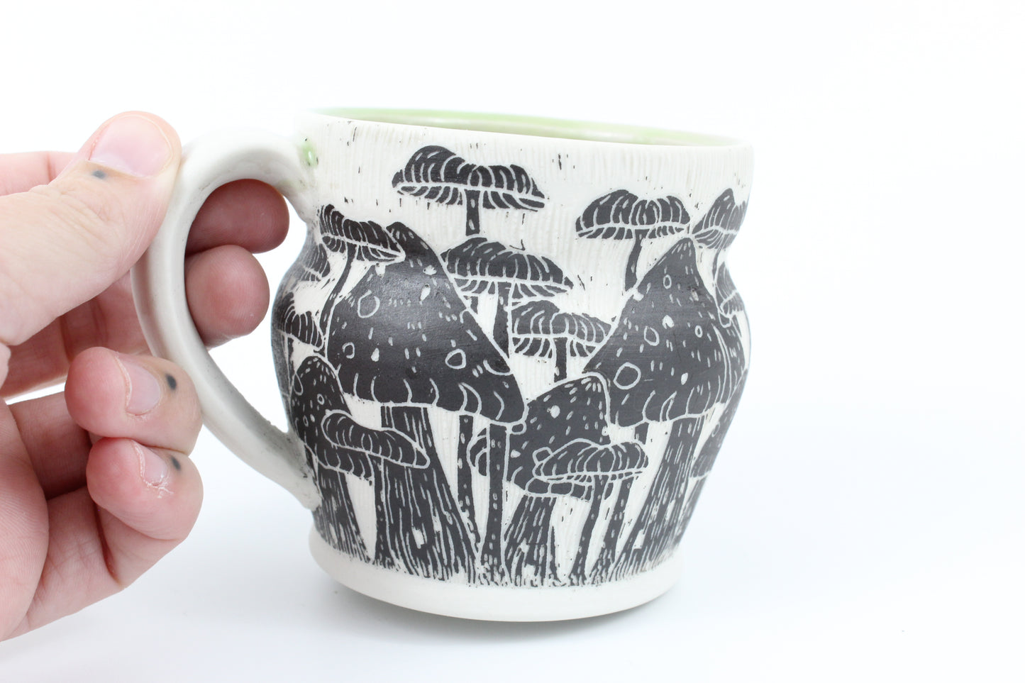 Mushroom forest mug