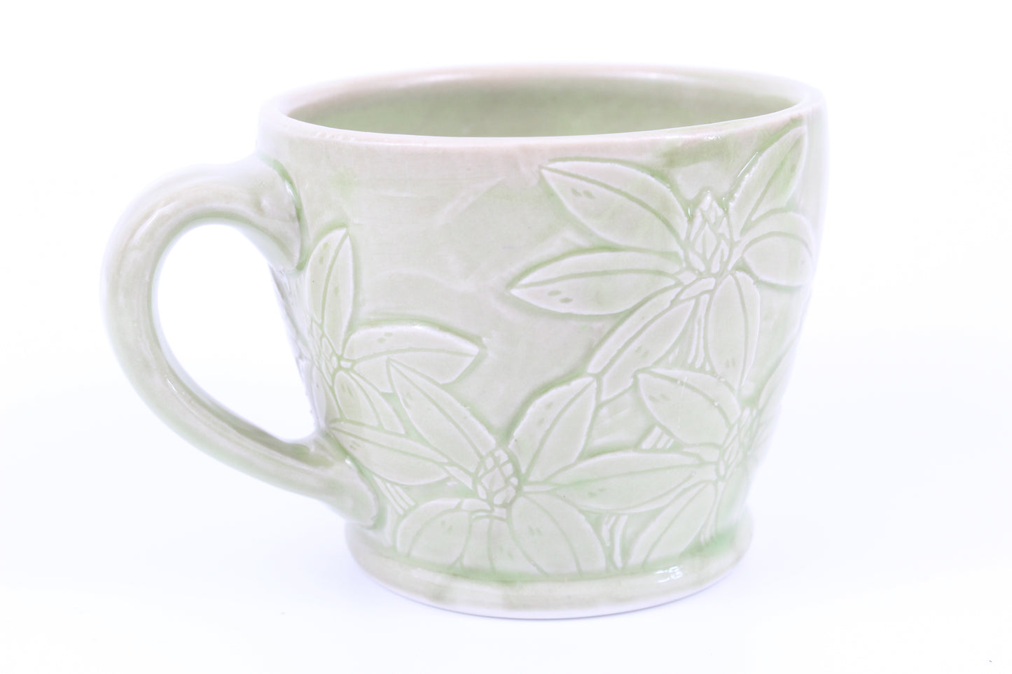 Rhododendron and slug mug