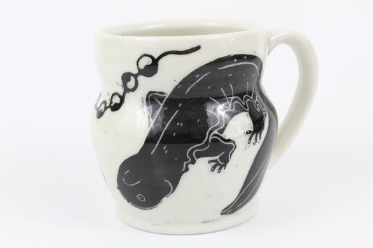Hellbender and eggs mug