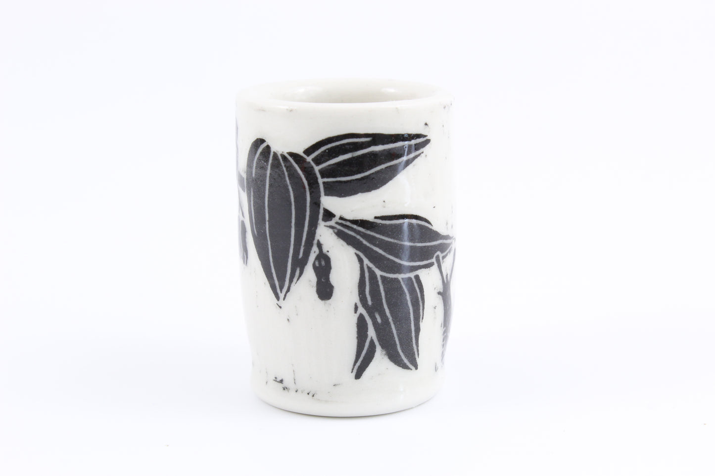 Snail and Solomons seal mini vase