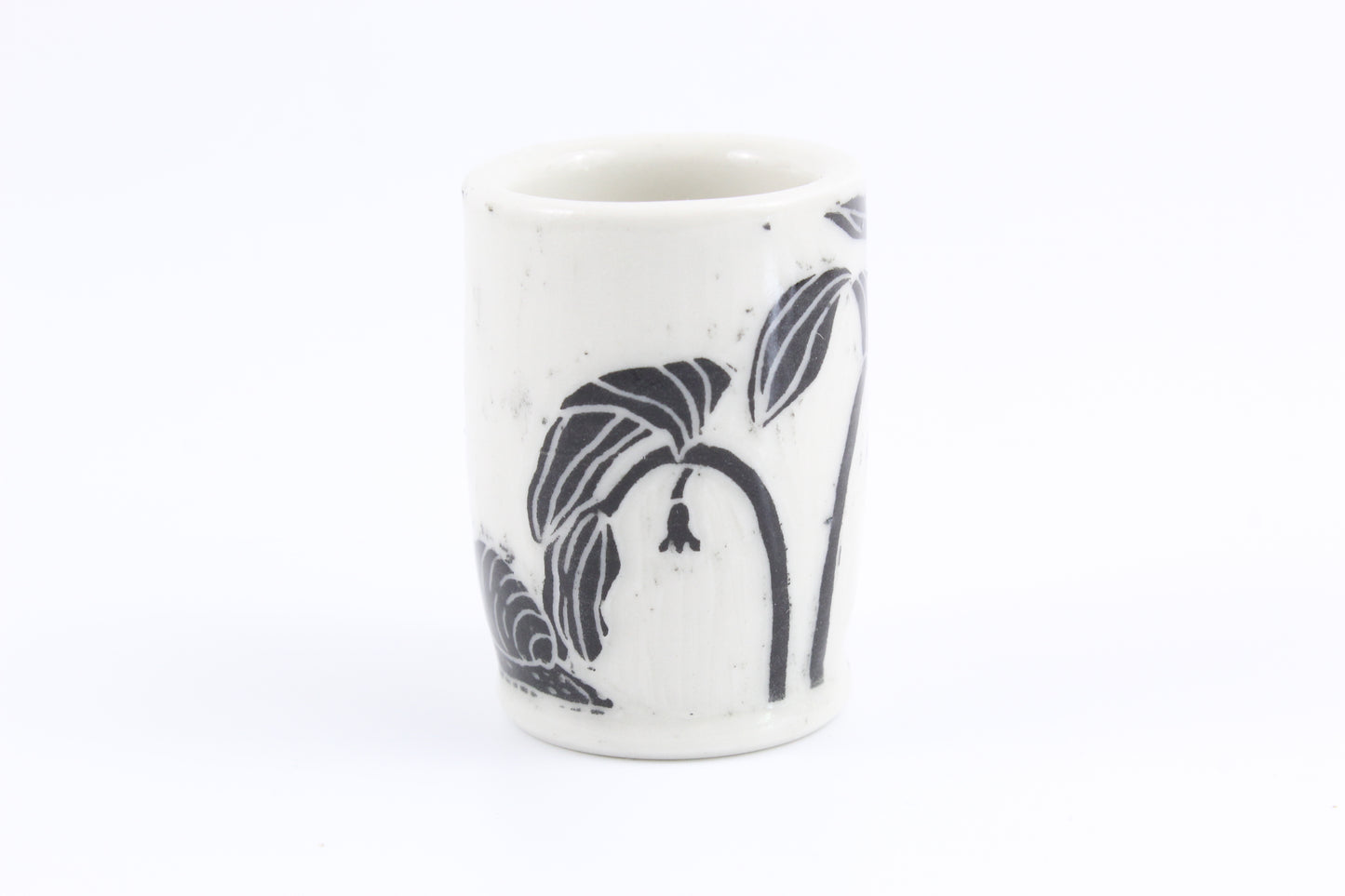 Snail and Solomons seal mini vase