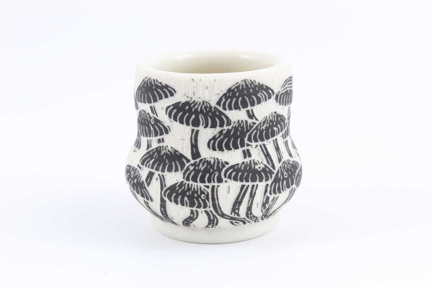 Mushroom forest mini vase