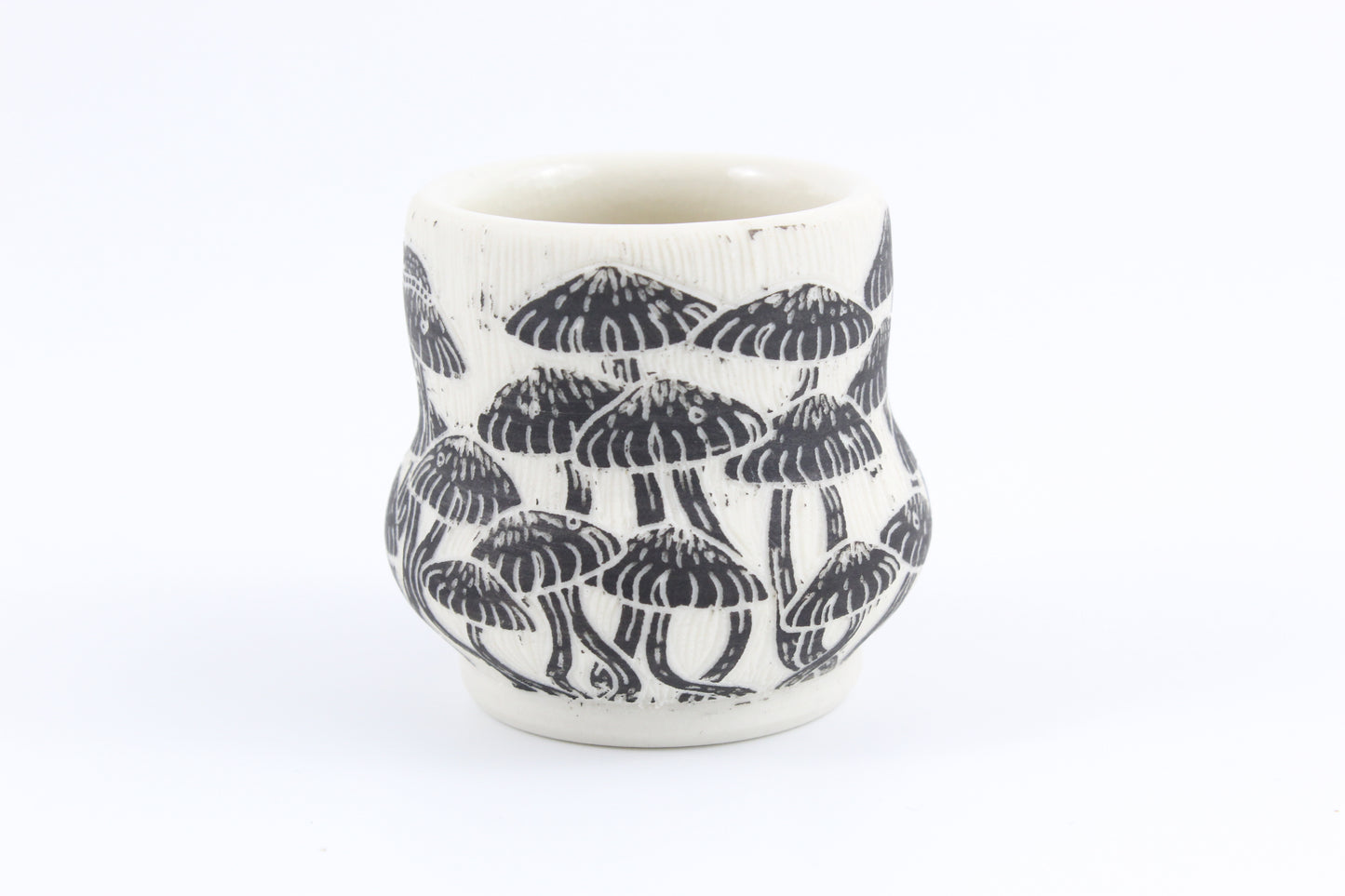 Mushroom forest mini vase