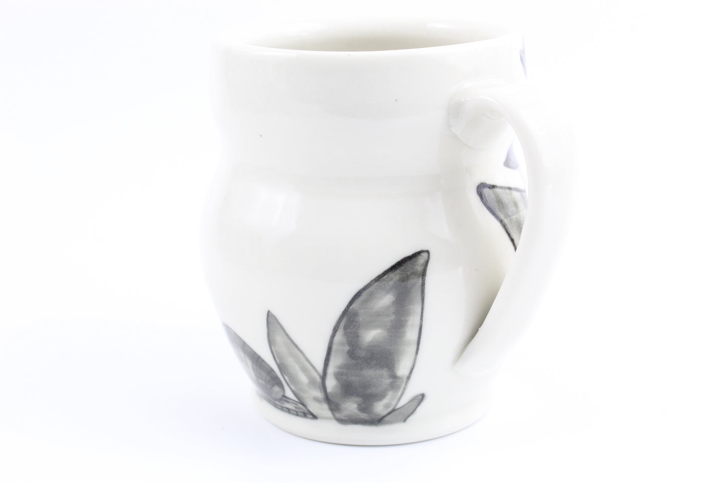 Showy orchid mug