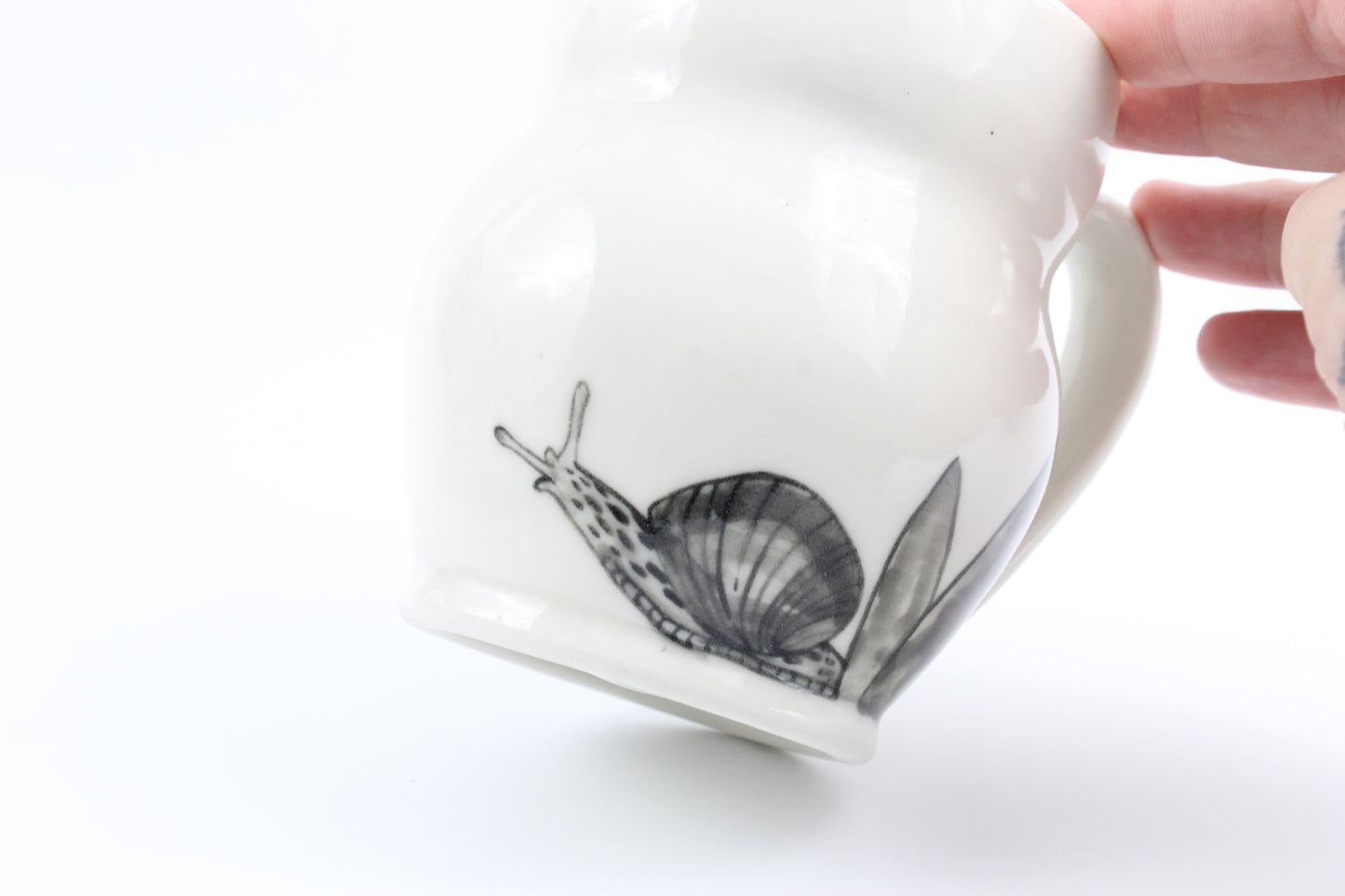 Showy orchid mug