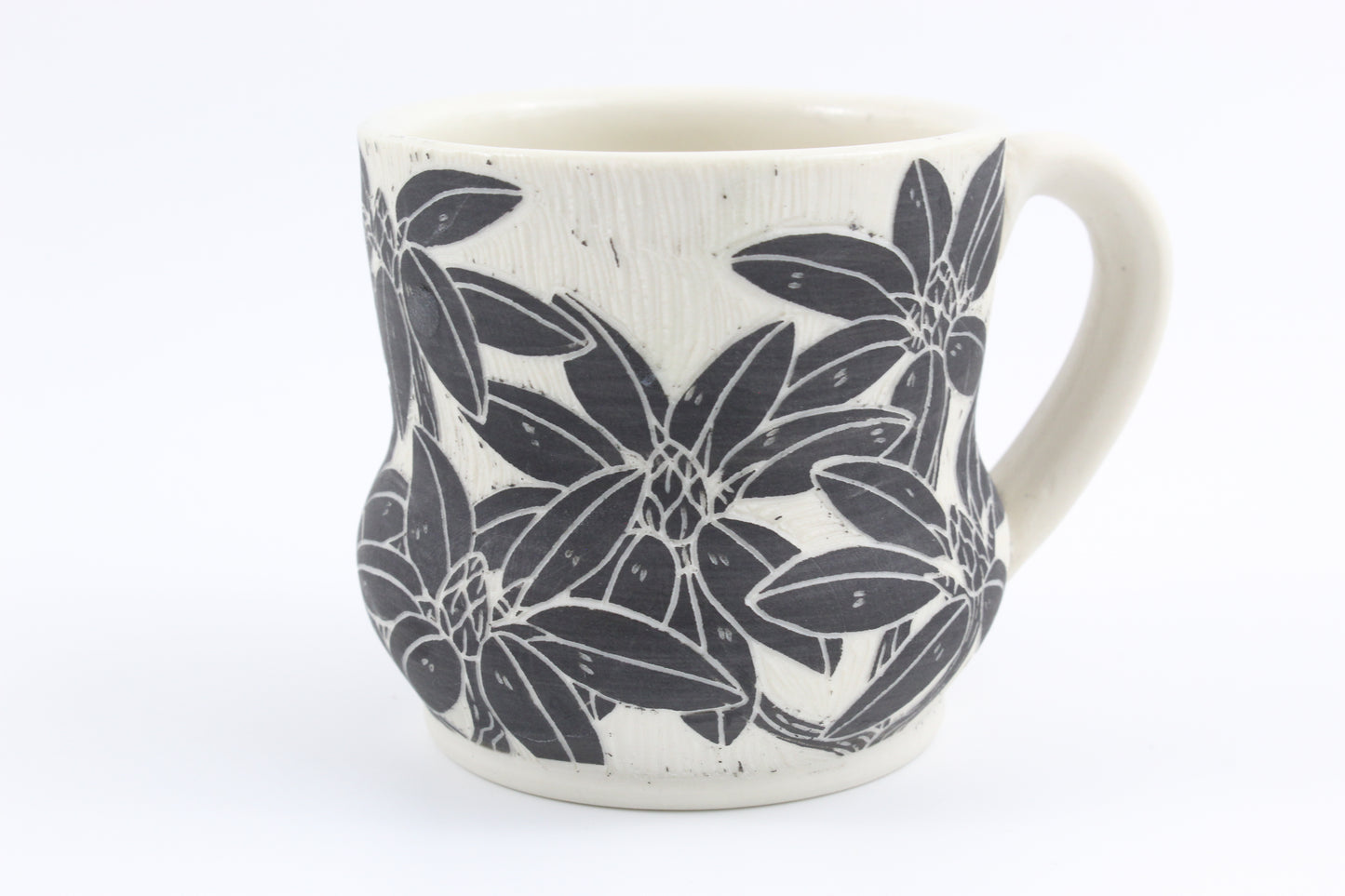 Rhododendron and slug mug