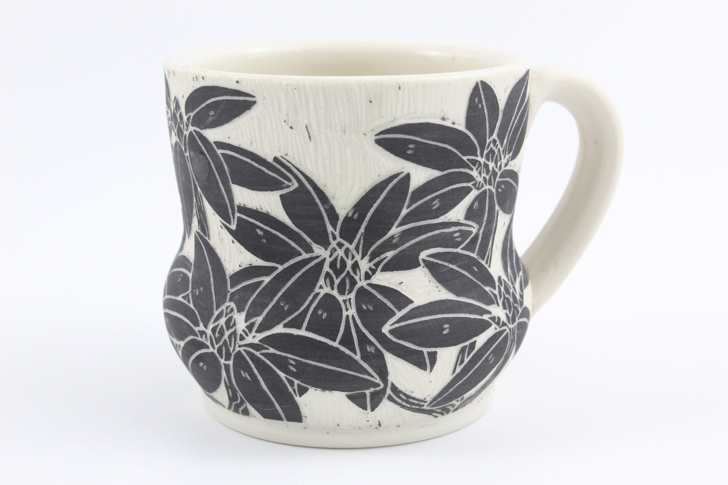 Rhododendron and slug mug