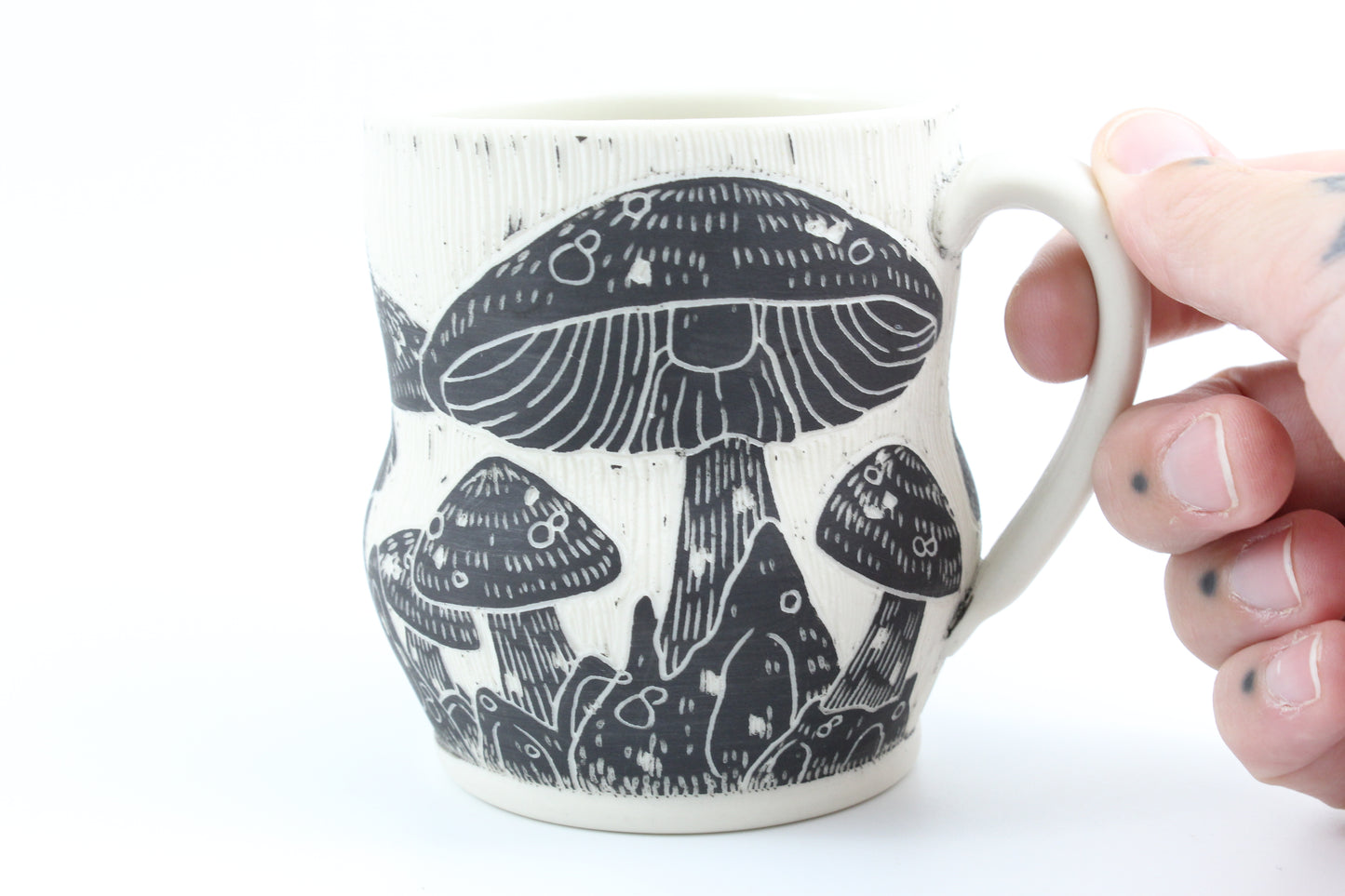 Mushroom forest mug